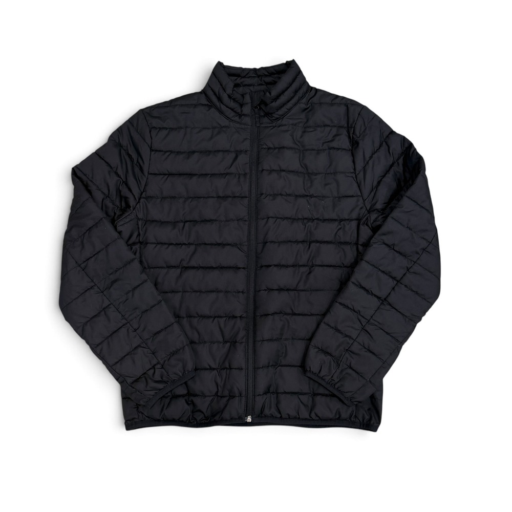 Gap ColdControl Black Puffer Jacket Water Resistant Windproof Ripstop Medium